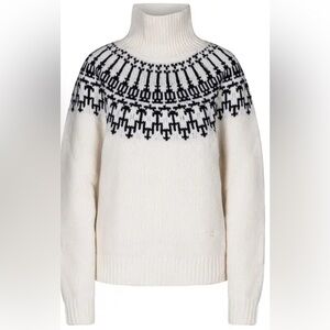 Tory Burch Sport fair isle wool sweater. Absolutely beautiful condition.